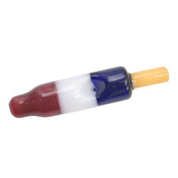 4.5" Bomb Pop Hand Pipe - (1 Count)-Hand Glass, Rigs, & Bubblers