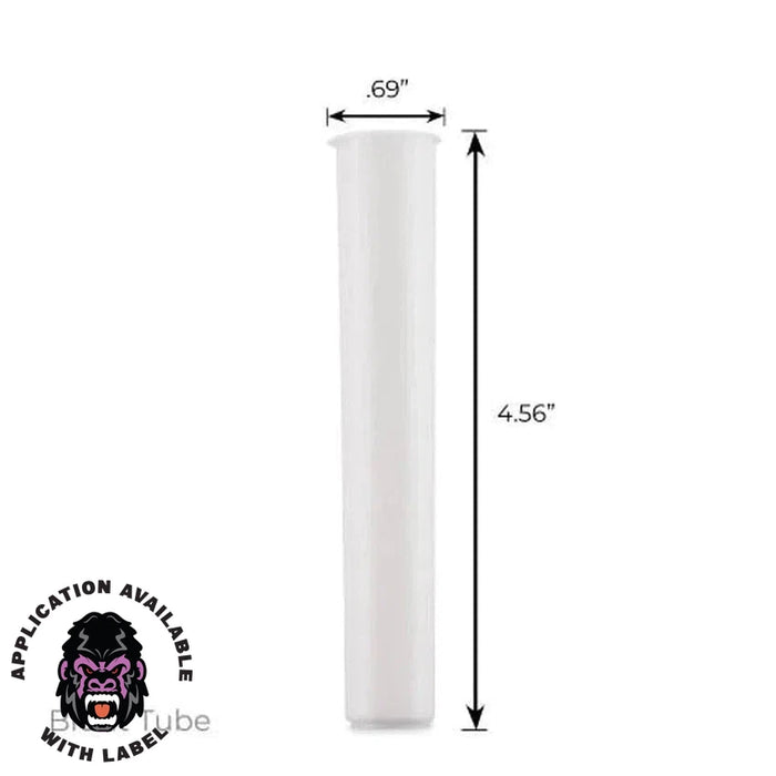American Made Blunt Tube 116mm CR Certified - Black Or White - (1000 Count Per Box)-Joint Tubes & Blunt Tubes