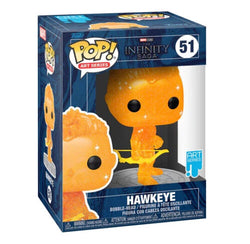 Funko - Avengers Infinity Saga Hawkeye Orange Artist Series Pop! Vinyl Figure - Protector Case - (1 Count)-Novelty, Hats & Clothing