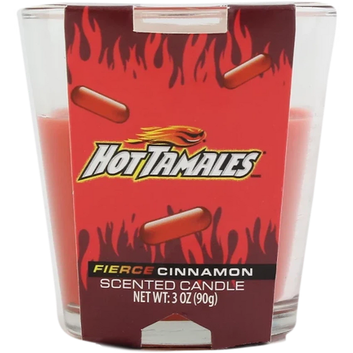 Hot Tamale Candy 3oz Candles - Cinnamon Scented - (Various Count)-Air Fresheners & Candles
