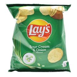 Lay's Potato Chips Sour Cream And Onion from Philippines - (1 Count)-Exotic Snacks