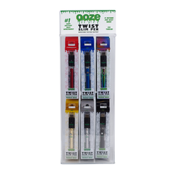 OOZE Twist Slim Pen - Assorted Colors - (48 Count Display)-Vaporizers, E-Cigs, and Batteries