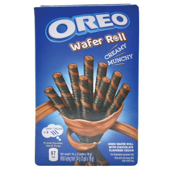 Oreo Chocolate Wafer Roll - (1 Count)-Exotic Snacks