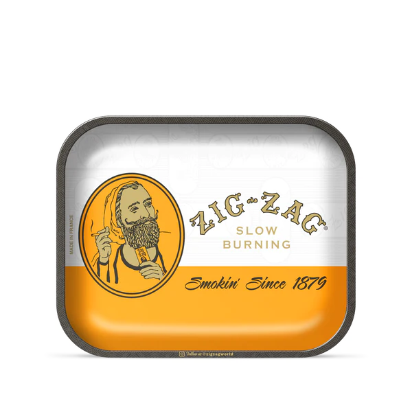 Zig-Zag Rolling Tray Classic Orange - Small or Large - (1,5 OR 10 Count)-Rolling Trays and Accessories