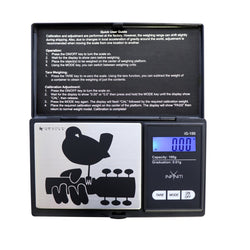 Infyniti Woodstock G-Force, Licensed Digital Pocket Scale 100g x 0.01g (1 Count)-Scales & Calibration Weights