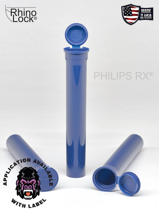 Philips RX 116mm Blunt Tube - Blueberry - CPSC Child Resistant - (475 Count)-Joint Tubes & Blunt Tubes