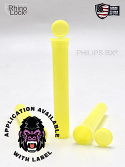 Philips RX 116mm Blunt Tube - Lemon - CPSC Child Resistant - (475 Count)-Joint Tubes & Blunt Tubes