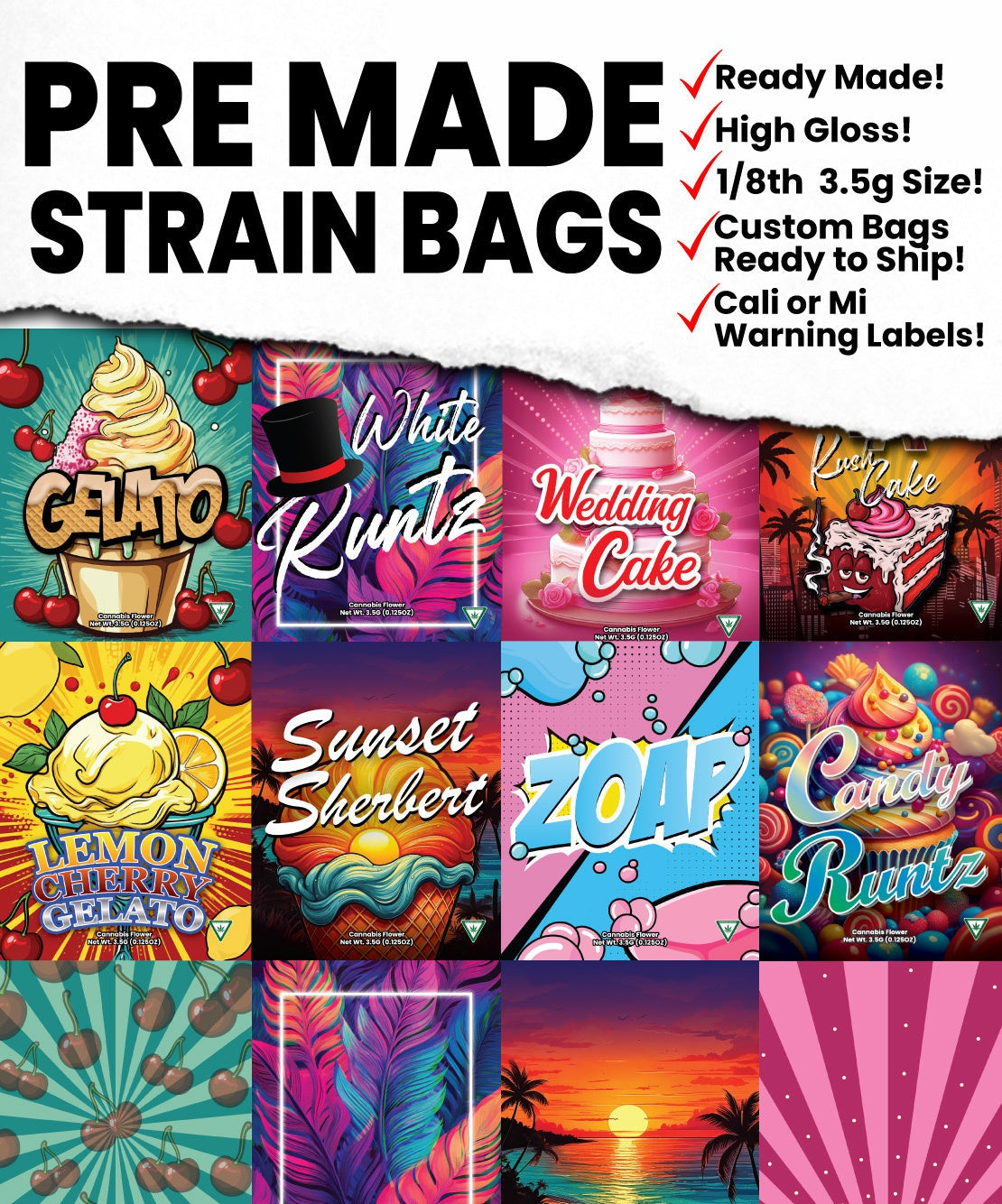pre-designed-strain-bags-pre-designed-strain-bags-MJ Wholesale