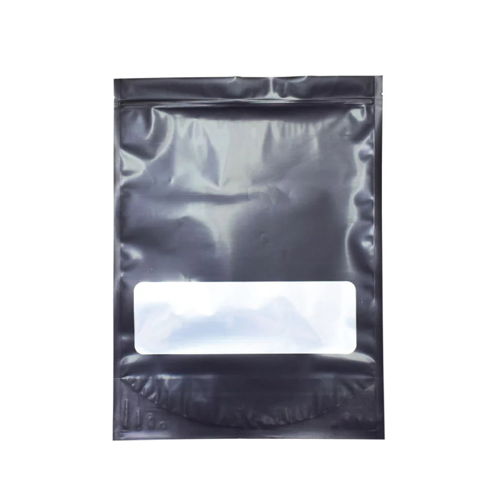 black-or-white-with-clear-window-side-mylar-smell-proof-bags-black-or-white-with-clear-window-side-mylar-smell-proof-bags-MJ Wholesale