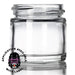 1 oz Clear Glass Straight Sided Round Jar With Smooth White Lid - (160 - 16,000 Count)-Glass Jars