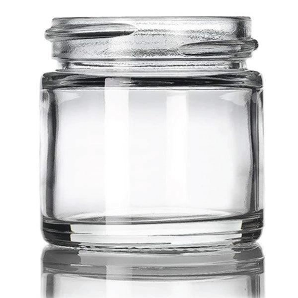 20 oz. Clear Straight Sided Round PET Jar