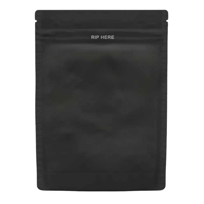 1 Oz Grip N Pull Child Resistant Mylar Bag With Labels & Application-Mylar Smell Proof Bags