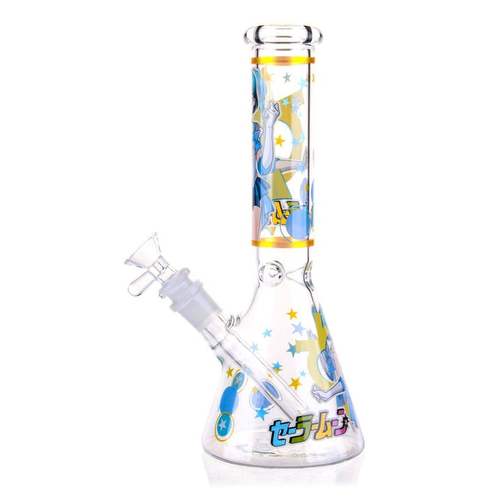 10″ Anime Doll Glass Bong Beaker Water Pipe - Colors May Vary - (1 Count)-Hand Pipes, Rigs, & Bubblers