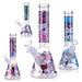 10″ Anime Kitty Glass Bong Beaker Water Pipe - Colors May Vary - (1 Count)-Hand Pipes, Rigs, & Bubblers