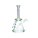 10" Bougie Beaker With Swirl Neck - Various Colors - (1 Count)-Hand Pipes, Rigs, & Bubblers