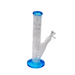 10" Frosted Mushroom Straight Tube Water Pipe - Color May Vary - (1 Count)-Hand Pipes, Rigs, & Bubblers