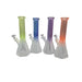 10" Frosted Octogon Waterpipe - Color May Vary - (1 Count)-Hand Pipes, Rigs, & Bubblers