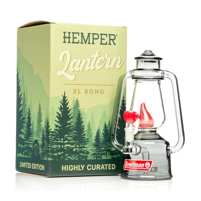 10" Hemper Bowlman Lantern XL Bong - (1 Count)-Hand Glass, Rigs, & Bubblers