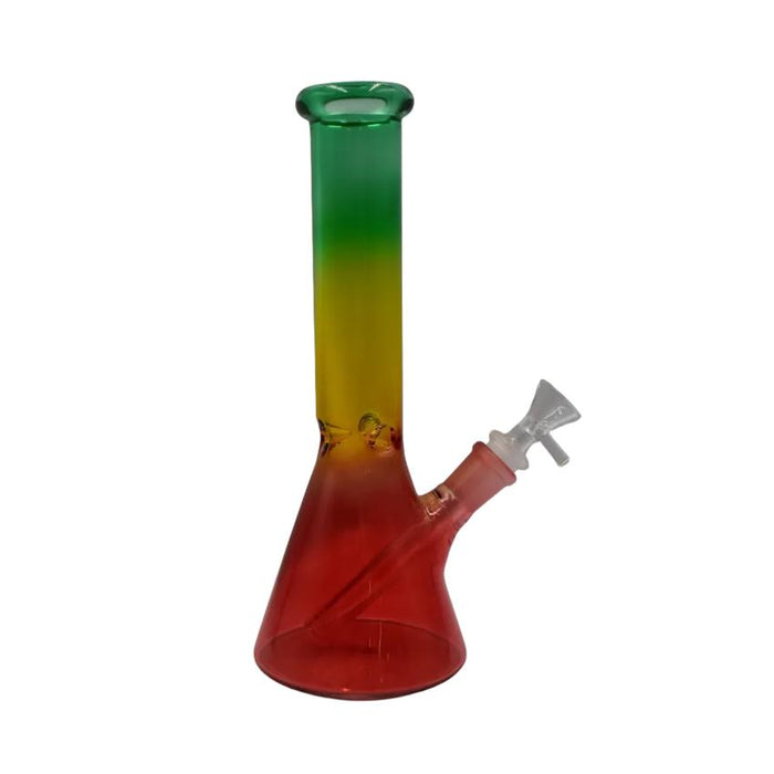 10" Multicolored Beaker Waterpipe - Color May Vary - (1 Count)-Hand Pipes, Rigs, & Bubblers