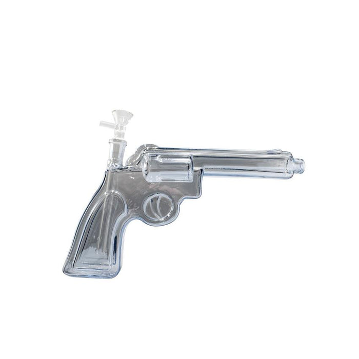 10" Shooter Pistola Water Pipe - Colors May Vary - (1 Count)-Hand Pipes, Rigs, & Bubblers