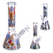 10" Shroom Island Waterpipe - Colors May vary - (1 Count)-