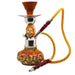 10” Skull and Dragon Acrylic Resin Hookah - Style & Color May Vary - (1 Count)-Hand Pipes, Rigs, & Bubblers