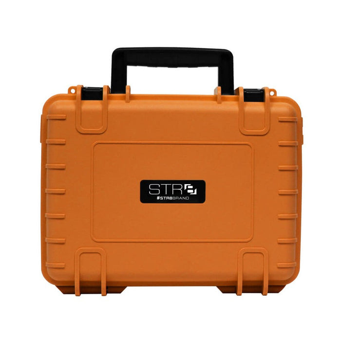 10" STR8 Case With 2 Layer Pre-cut Foam - Tangie Orange - (1 Count)-Rolling Trays and Accessories