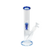 10" Straight Tube Tree Arm Perc Waterpipe - Colors May Vary - (1 Count)-Hand Pipes, Rigs, & Bubblers
