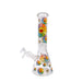 10" Sunflower Beaker Bong - Various Designs - (1 Count)-Hand Pipes, Rigs, & Bubblers