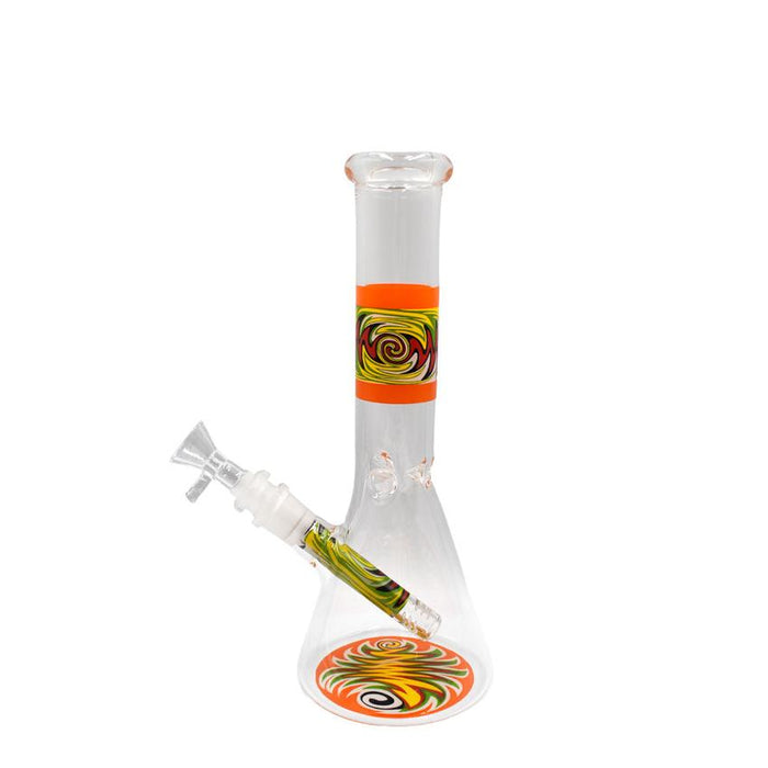 10" Swirling Waterpipe - Colors May Vary- (1 Count)-Hand Pipes, Rigs, & Bubblers