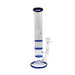 10.6" Triple Honeycomb Perc Waterpipe - Colors May Vary - (1 Count)-Hand Pipes, Rigs, & Bubblers