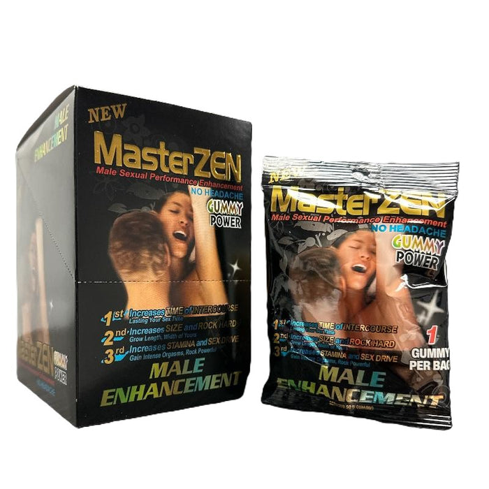 10ct Display - Master Zen Gummies-PERSONAL HEALTH > Enhancements > Gummies