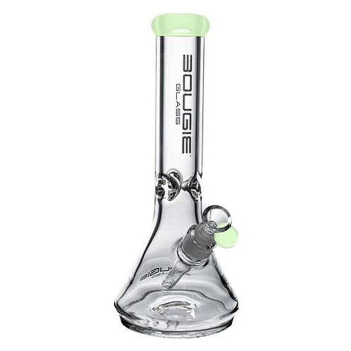 11" Bougie 9mm Vase Style Beaker Water Pipe - Various colors - (1 Count)-Hand Pipes, Rigs, & Bubblers