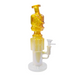 11" Plated Face Double Step Water Pipe - Assorted Colors - (1 Count)-Hand Pipes, Rigs, & Bubblers