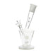 11" Snoop Dogg Pounds Lax Water Pipe - White - (1 Count)-Hand Pipes, Rigs, & Bubblers