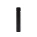 116mm Opaque Matte Black Glass Blunt Tube w/ Plastic Black Child Resistant Cap NOT ON TUBE - (100 - 45,000 Count)-Joint Tubes & Blunt Tubes