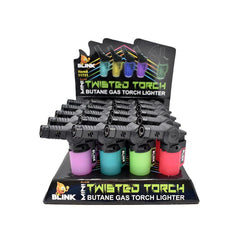 11731 - Blink Mini Glow Twisted Torches - (20 Count Display)-Lighters and Torches