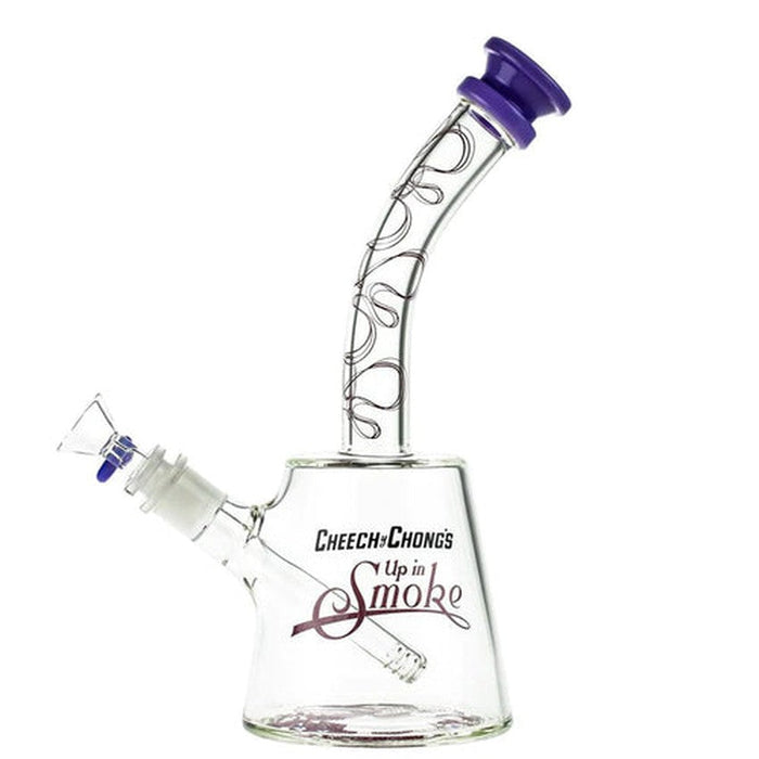 12" Cheech and Chong The Cheech beaker Water Pipe - Milky Purple - (1 Count)-Hand Pipes, Rigs, & Bubblers