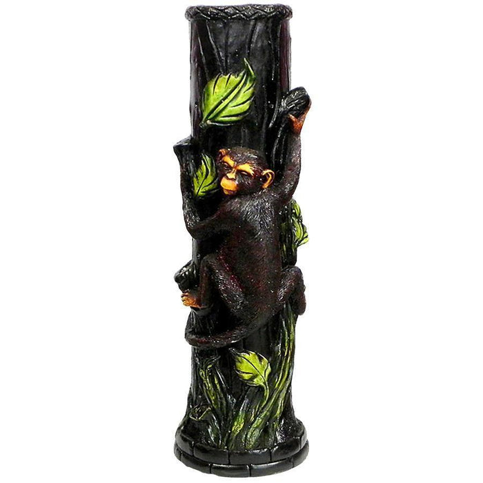 12" Hand Crafted Resin Water Bubbler - Various Designs - (1 Count)-Hand Pipes, Rigs, & Bubblers