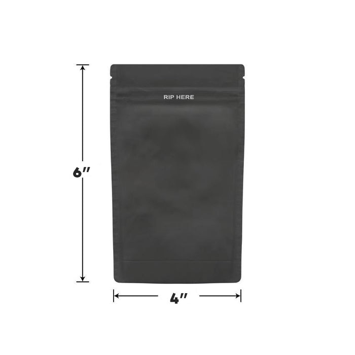 1/2 Oz Grip N Pull Child Resistant Mylar Bag With Labels & Application-Mylar Smell Proof Bags