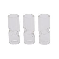 12mm Round Glass Tips - (140 Count Bulk)-Hand Pipes, Rigs, & Bubblers