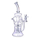 13" Chill glass Cylinder Perc Recycler Waterpipe - Colors May Vary - (1 Count)-Glass Water Pipes