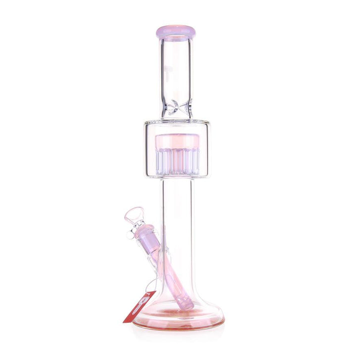 13” Dome Tree Arm Perc Glass Water Pipe - Various Colors - (1 Count)-Hand Pipes, Rigs, & Bubblers