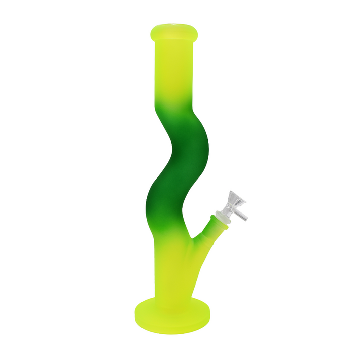 13.5" Colorful Angle Bend Water Pipe-Hand Pipes, Rigs, & Bubblers
