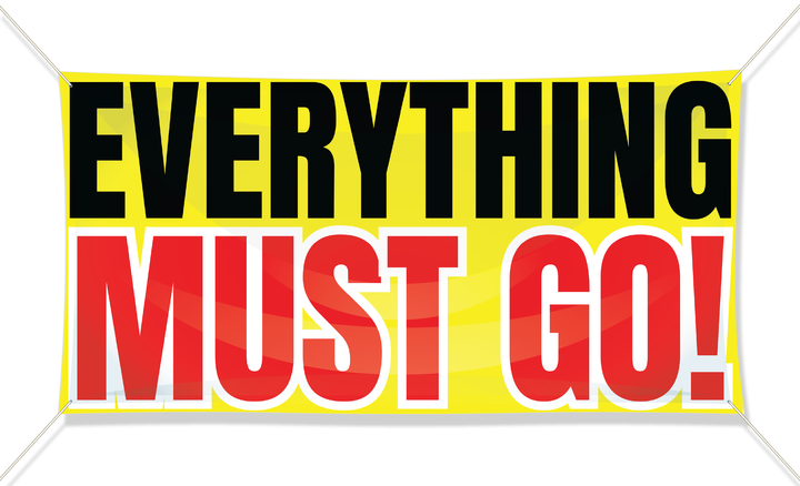 13oz Indoor/Outdoor Banner with Grommets (Various Sizes & Styles)-Custom Print Stickers