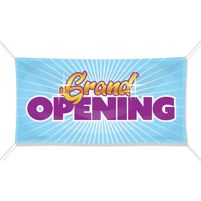 13oz Indoor/Outdoor Banner with Grommets (Various Sizes & Styles)-Custom Print Stickers