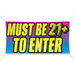 13oz Indoor/Outdoor Banner with Grommets (Various Sizes & Styles)-Custom Print Stickers