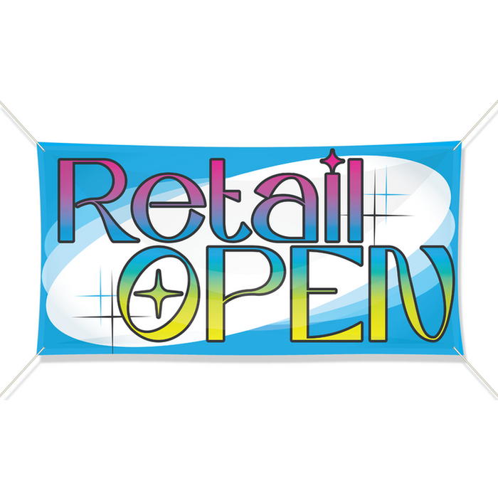 13oz Indoor/Outdoor Banner with Grommets (Various Sizes & Styles)-Custom Print Stickers