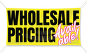 13oz Indoor/Outdoor Banner with Grommets (Various Sizes & Styles)-Custom Print Stickers