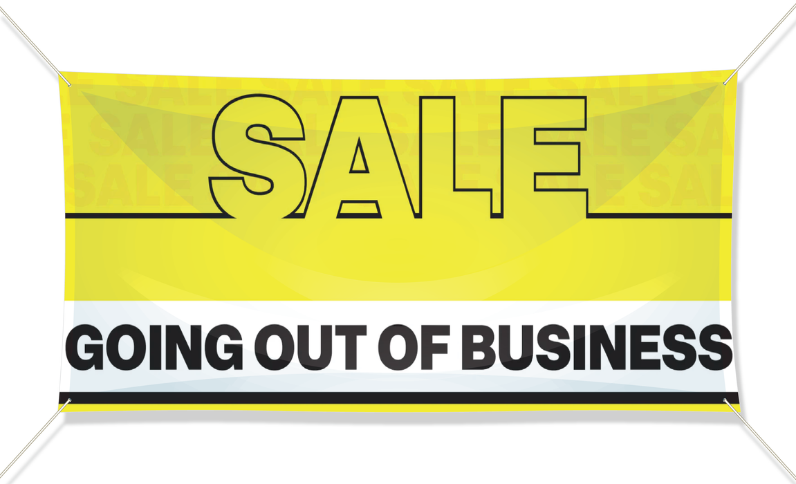 13oz Indoor/Outdoor Banner with Grommets (Various Sizes & Styles)-Custom Print Stickers